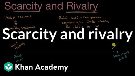 scarcity and rivalry|Unveiling the Economics Battle: Scarcity vs. Rivalry in  .